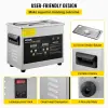 3L Ultrasonic cleaner with digital timer 40kHz 120W/200W