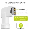 LNB универсальный TWIN s/n 0.1dB Goobay