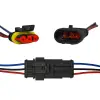 3-pin IP67 power cable pair Superseal 1.5 10cm 1.5mm2