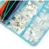 2.54mm XH Connector Kit, Pre-Crimped JST Cables, 2-7 Pin Male Female Housing