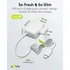 Power supply USB-C 27W for Raspberry Pi 5 PD GaN white