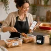 Label printer with battery 200dpi Android iOS 57mm roll black