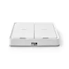 Zigbee switch 4-gang 12-combinations white battery