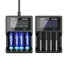 Xtar VC4SL laadija 4 Li-ion/Ni-MH akule