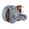 100k log pote 6mm võll 16mm korpus 5mm samm, 9mm võll