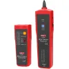 Cable finder with generator and RJ45 patch cable tester