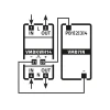 Velbus - Single-phase DIN rail kWh meter  - 1 din module