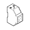 Velbus - Single-phase DIN rail kWh meter - 2 din modules
