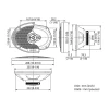 KENWOOD STAGE SOUND SERIES KFC-S6976EX, 6"x9", пиковая мощность 500 Вт