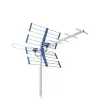 Teleri antenn DVB-T/T2 VHF/UHF TT W19 hõbedane COMBO 5G kaitsega Telkom Telmor