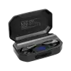 Kruger&Matz M6 Wireless In-Ear Headphones with Power Bank - Black
