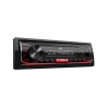 JVC KDX-162 Car Radio USB RED