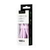 Кабель USB Type-C - USB Type-C 100 Вт 1 м силиконовый розовый Kruger&Matz Basic