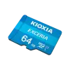 microSDXC mälukaart 64 GB UHS-I U1 Kioxia adapteriga