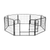 Modular dog kennel, steel enclosure, size S, 8 panels 80x60 cm, REBEL ANIMALS