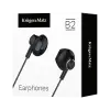 Kruger&Matz B2 in-ear headphones with microphone, black
