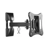 Wall mount for 13-27 inch screens, black LPA51-111 (vertical and horizontal adjustment)