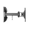 Wall mount for 13-27 inch screens, black LPA51-111 (vertical and horizontal adjustment)