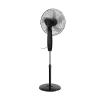 Teesa Standing Fan with Remote Control, Black