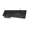 Комплект проводной клавиатуры и мыши Rebel WDS200