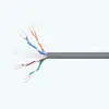 PNI U06 UTP CAT6 kaabel, 4 keerdpaari, 0.50 mm CCA juhtmed, interneti- ja valvesüsteemidele, 305m rull