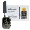 Hunting camera PNI Hunting 550C, 4G LTE, live access via Tuya app, includes 8000 mAh rechargeable battery