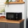 Beko microwave oven MOC20100BFB, 700 W, 20 L, defrost function, black