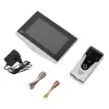 PNI DF780 videofon, 1 monitor, 7-tolline 1080p ekraan, kaardipesa, IP65, 2 värava juhtimine, liikumise salvestamine