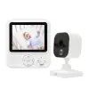 Video Baby Monitor PNI BM280 2.8 inch wireless 2.4 GHz, temperature sensor, VOX, night vision, zoom