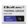 Qoltec Thermal grease 4.63 W/m-K 1g Grey