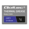 Qoltec Thermal grease 5.15 W/m-K 1g Grey