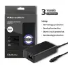 Qoltec Power adapter designed for Samsung Sony 65W 3 plugs +power cable