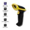 Qoltec Wireless barcode reader scanner 1D EAN USB 2.4G