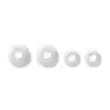 Qoltec In-ear headphones with microphone White