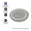 Qoltec Induction Wireless Charger RING Qualcomm QuickCharge 3.0 10W grey