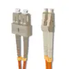 Qoltec Patchcord fiber optic SC/UPC - LC/UPC Multimode 50/125 OM2 Duplex 2m