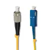 Qoltec Patchcord fiber optic FC/UPC - SC/UPC Singlemode 9/125 G652D Simplex 50m