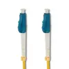 Qoltec Patchcord fiber optic LC/UPC - LC/UPC Singlemode 9/125 G652D Simplex 0.5m
