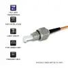 Qoltec Pigtail fiber optic FC/UPC Multimode 50/125 OM2 3m