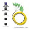 Qoltec 12 x Pigtail fiber optic SC/APC Singlemode G657A2 2m