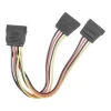 Qoltec SATA cable splitter SATA female 2xSATA female 0.5m