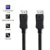 Qoltec DisplayPort v1.4 male DisplayPort v1.4 male 8K 0.5m