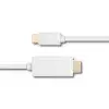 Qoltec Displayport Alternate mode USB 3.1 type C male HDMI A male 4K 2m