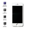 Qoltec LCD display touchscreen for iPhone 5S/SE white frame