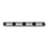 Qoltec Patch panel RACK 24 ports Cat 6 UTP Black