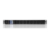 Qoltec power strip for RACK 19" with CB 1U 10A PDU 8xIEC C13 2m