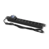 Qoltec power strip for RACK 19" with CB 1U 10A PDU 8xIEC C13 2m