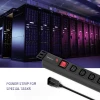 Qoltec power strip for RACK 19" 1U 10A PDU CB 8xIEC C13 2m
