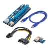 Qoltec PCI-E Riser 1x - 16x USB 3.0 ver. 009S SATA / PCI-E 6 pin