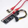 Qoltec Riser PCI-E 1x - 16x USB 3.0 ver. 009S Plus SATA / PCI-E 6 pin